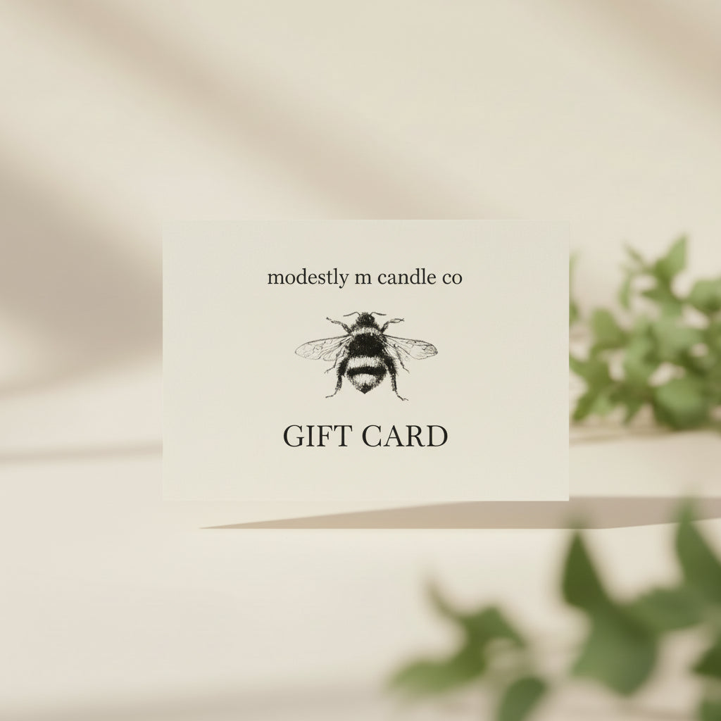 Gift Cards - modestly m candle co.