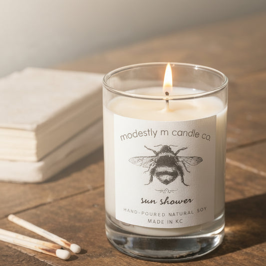 modestly m straight sided jar